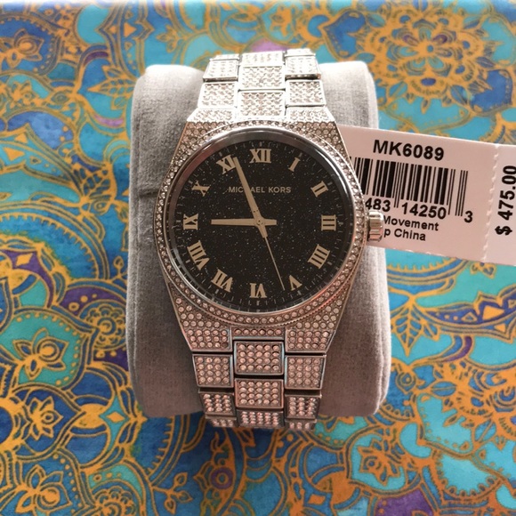 Michael Kors Mk689 Crystal Watch 
